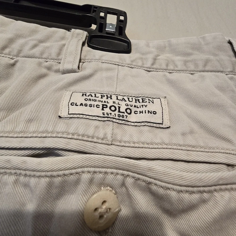 Vintage 90s Y2K Polo Ralph Lauren Prospect Pants Men 40x30.5 Chino Preppy Baggy